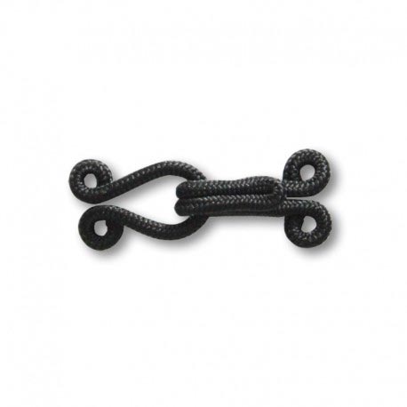 FUR HOOKS & EYES BLACK 261423