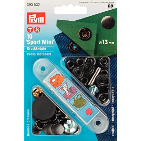 N.SEW F'NERS SPORT MINI BRASS 13MM BLACK 390502