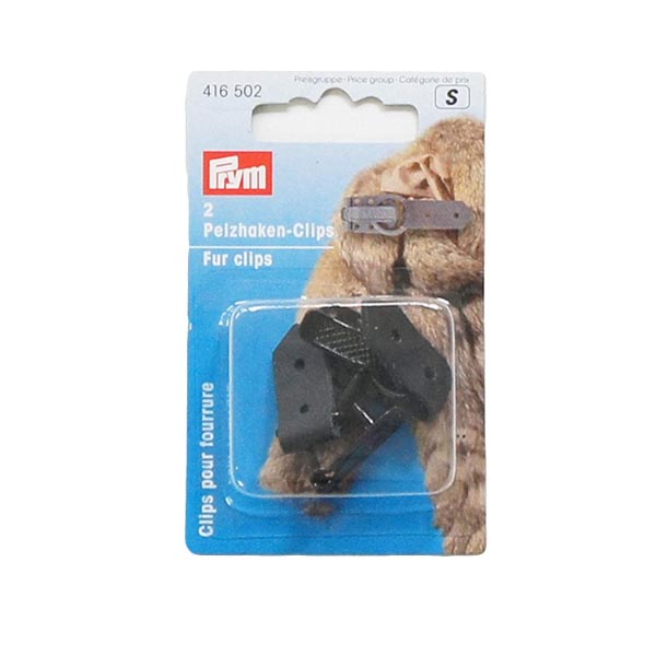 FUR CLIPS BLACK 416502