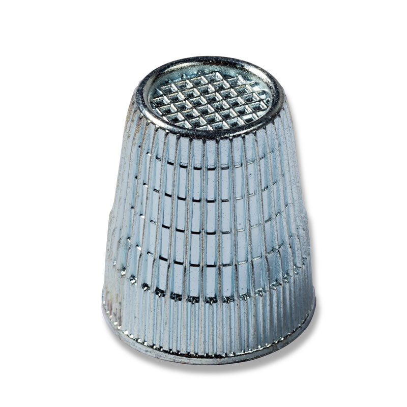 THIMBLE ZINC DIE-CAST  18.0MM SILVER 431841