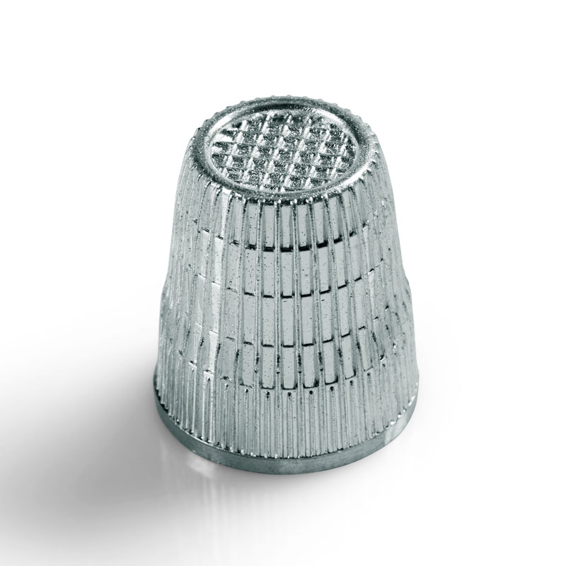 THIMBLE ZINC DIE-CAST  16.5MM SILVER 431843