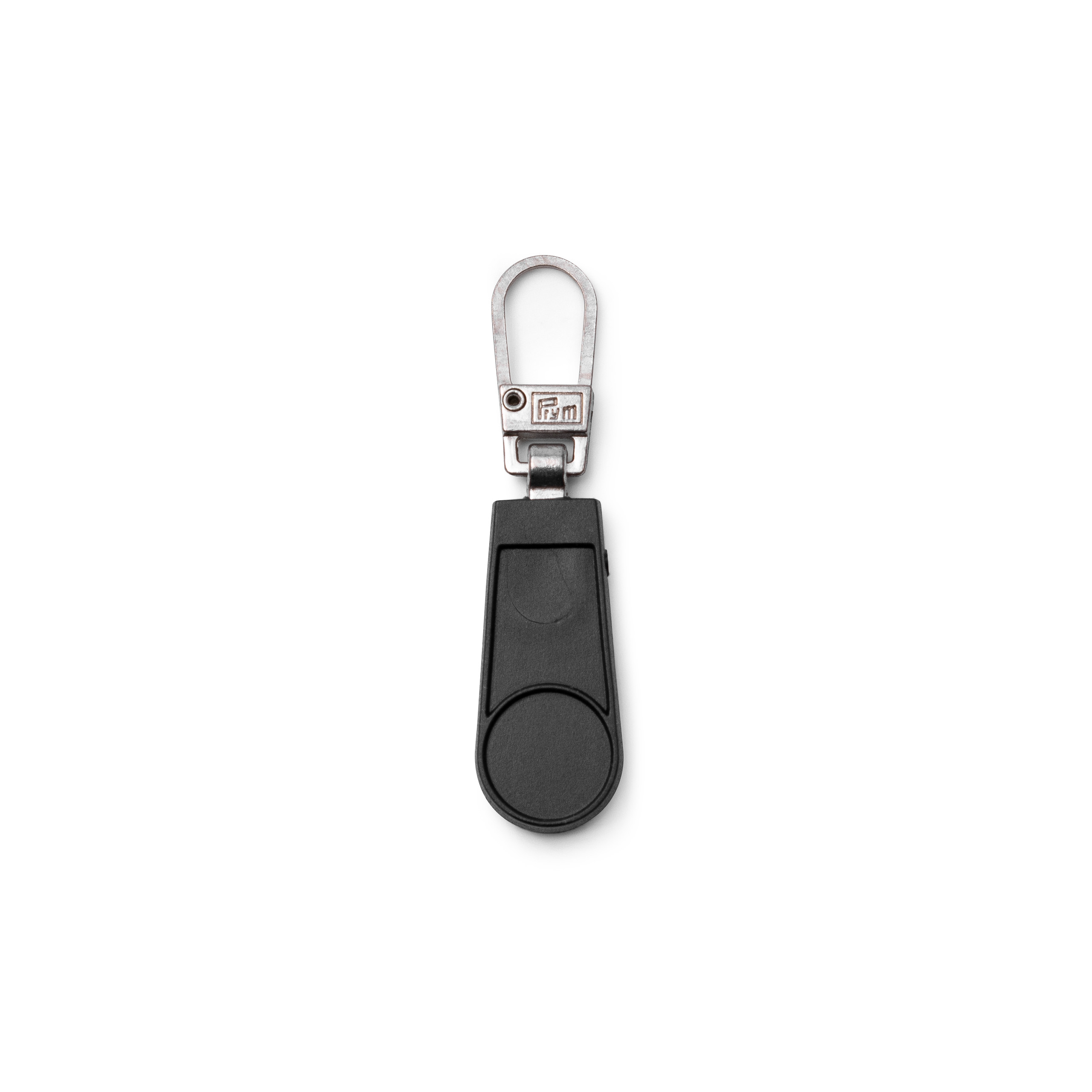 FASHION ZIPPER PULLER RUBBER BLACK 482370