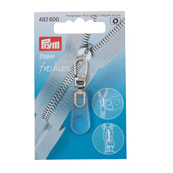 ZIP PULLS RUBBER TRANSPARENT 482600