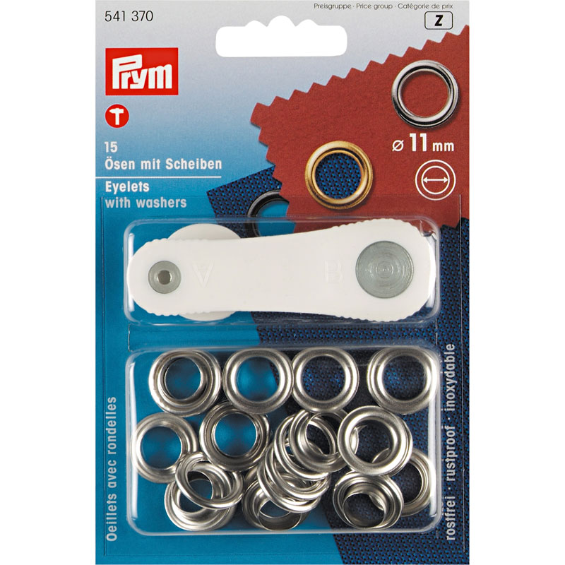 EYELETS & WASHERS 11MM NICK 541370