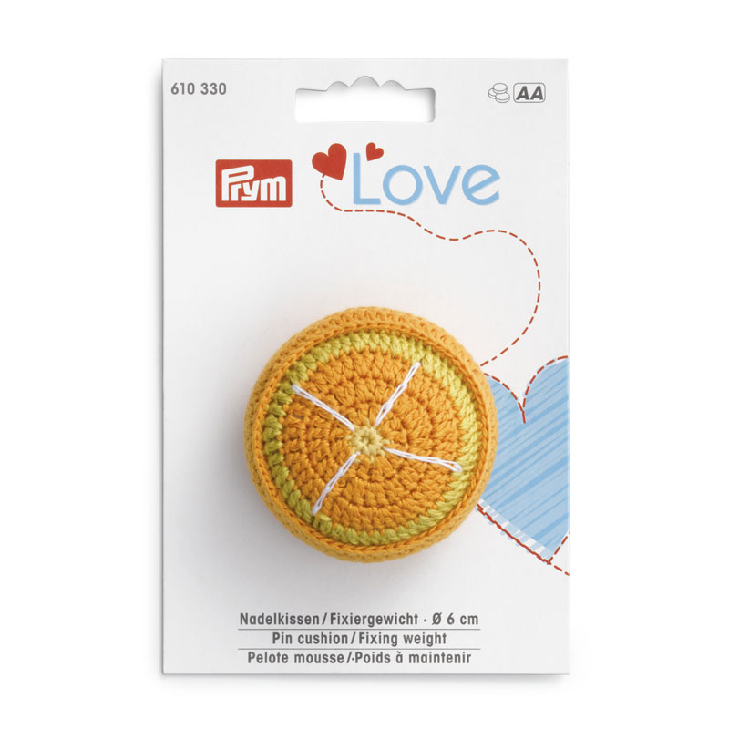 PIN CUSHION/FIXING WEIGHT ORANGE 610330