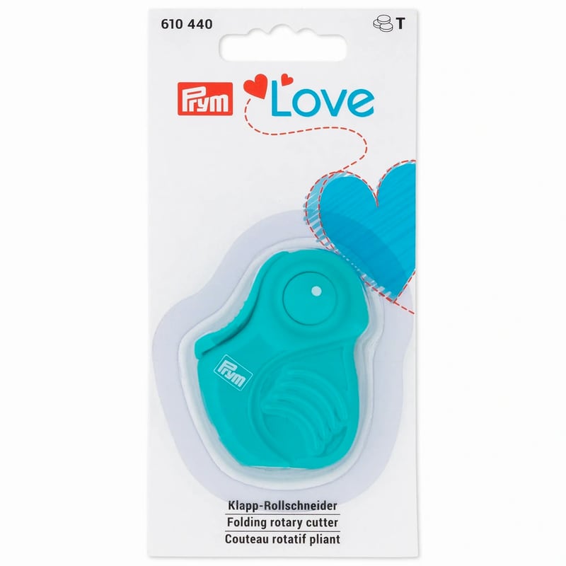 PRYM LOVE FOLDING ROTARY CUTTER 28MM 610440