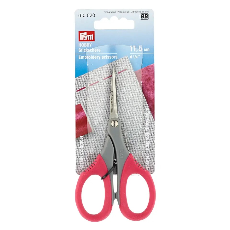 HOBBY EMBROIDERY SCISSORS 4.25"/ 11.5CM 610520