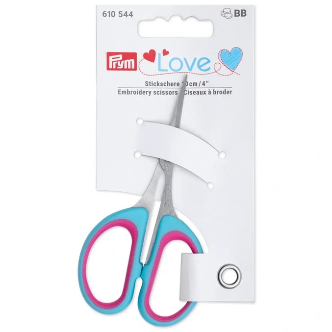 PL EMBROIDERY SCISSORS 4"/10CM 610544