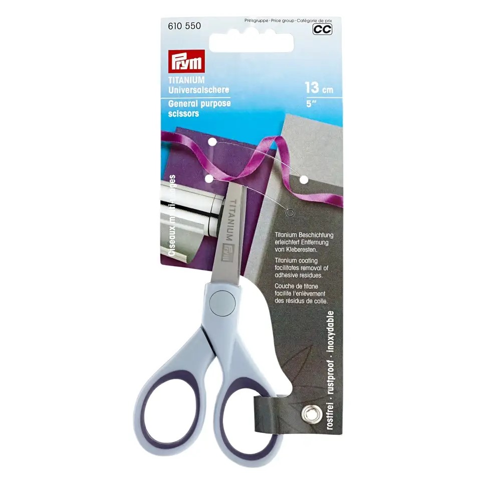 TITANIUM GEN PURPOSE SCISSORS 5"/13CM 610550