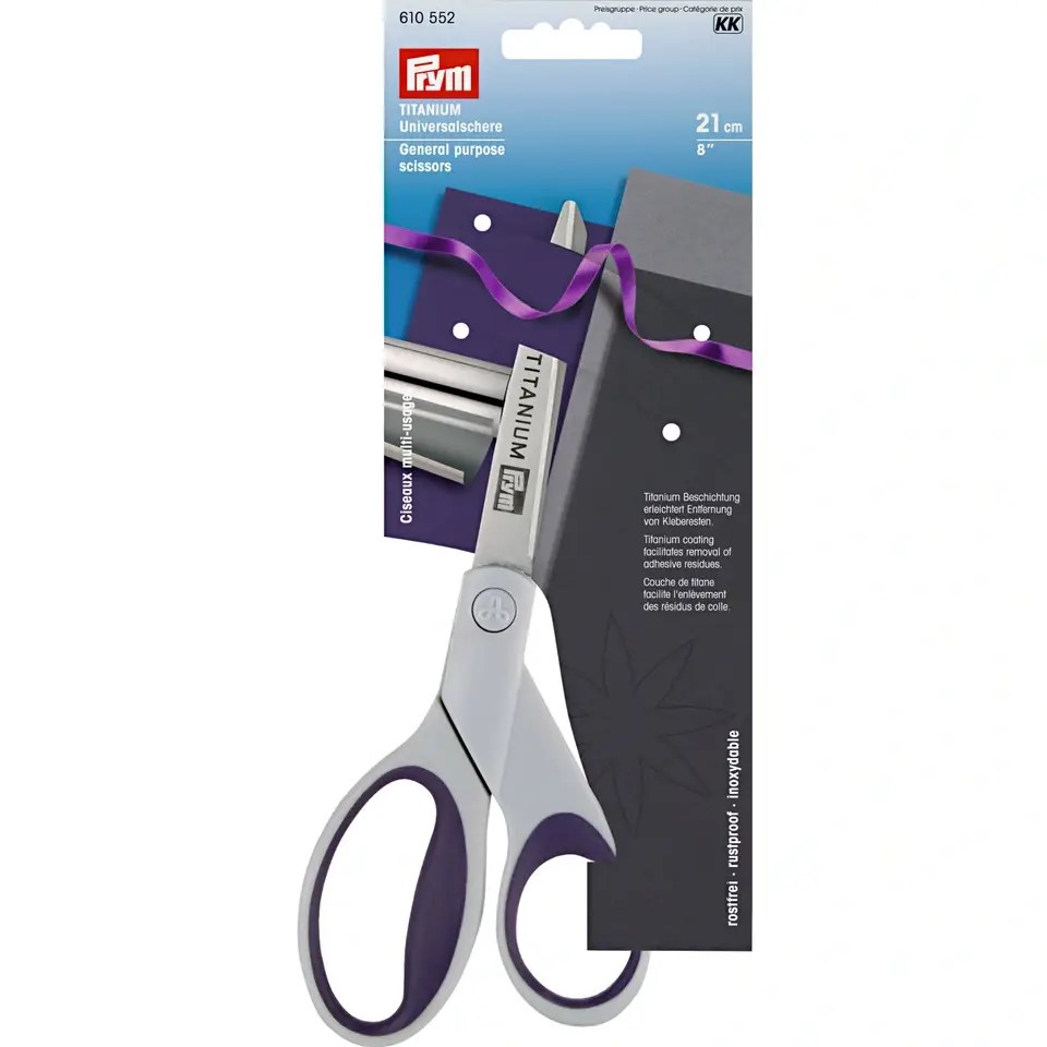 TITANIUM GEN PURPOSE SCISSORS 8" /21CM 610552