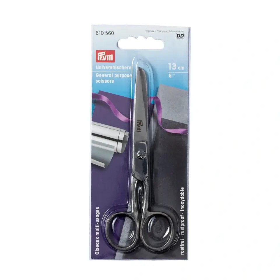 GEN PURPOSE SCISSORS STEEL 5''/13CM 610560