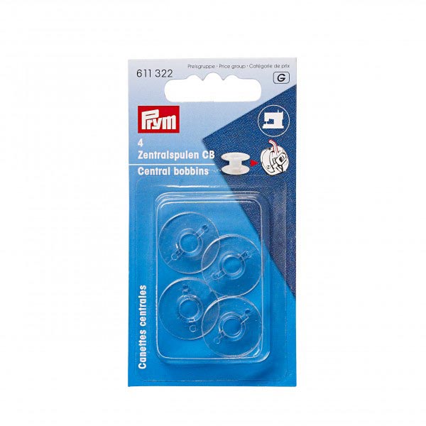 BOBBINS FOR CB SHUTTLE PLASTIC 20.5MM 15K 611322