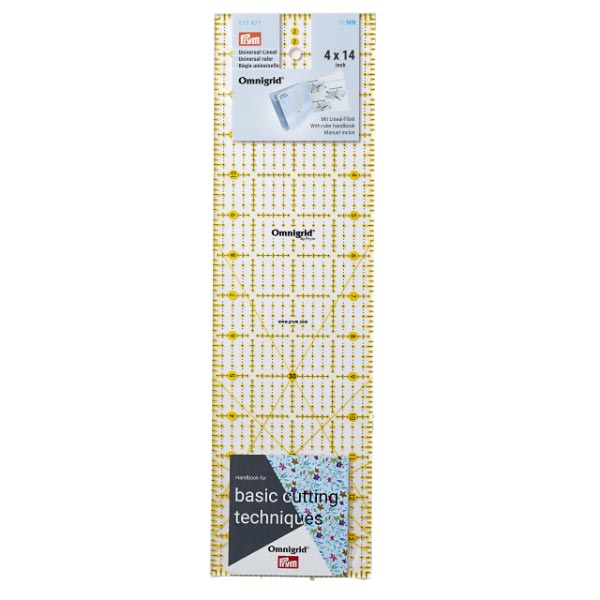 UNIVERSAL RULER" SCALE 4 X 14 OMNIGRID 611477