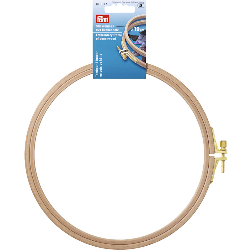 EMB FRAME BEECHWOOD W. SCREW 8MM X 19CM 611677