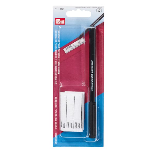 NAME TAPE KIT + PEN 611795