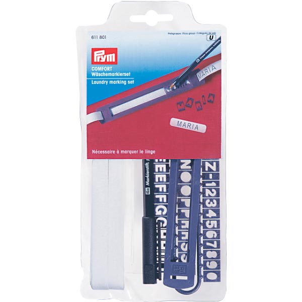 LAUNDRY MARKING SET 6M BOX 5 611801