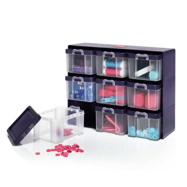 ORGANIZER BOX WITH 9 BOXES 612399