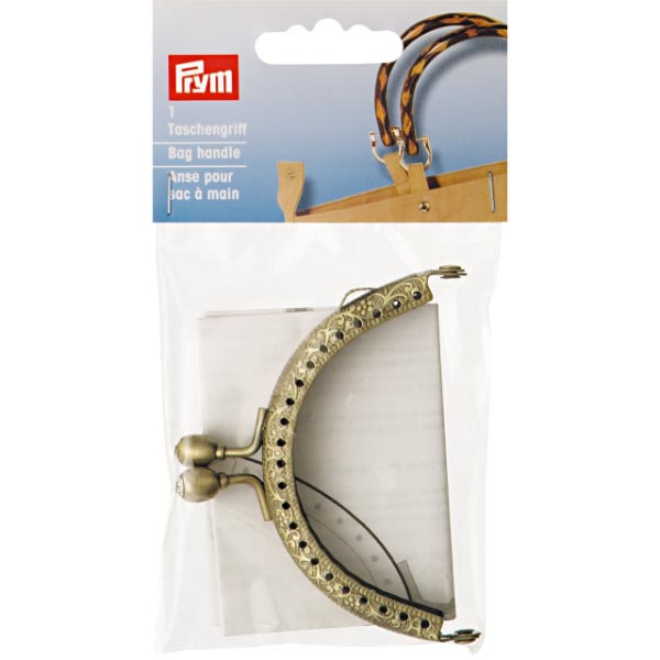 BAG FASTENING LORENA ANT BRASS 615170