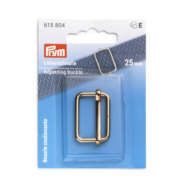 ADJ BUCKLE 25MM NEW GOLD 1PC 615804