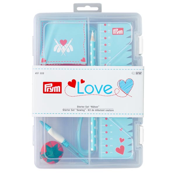 PRYM LOVE SEWING STARTER SET MINT 651222