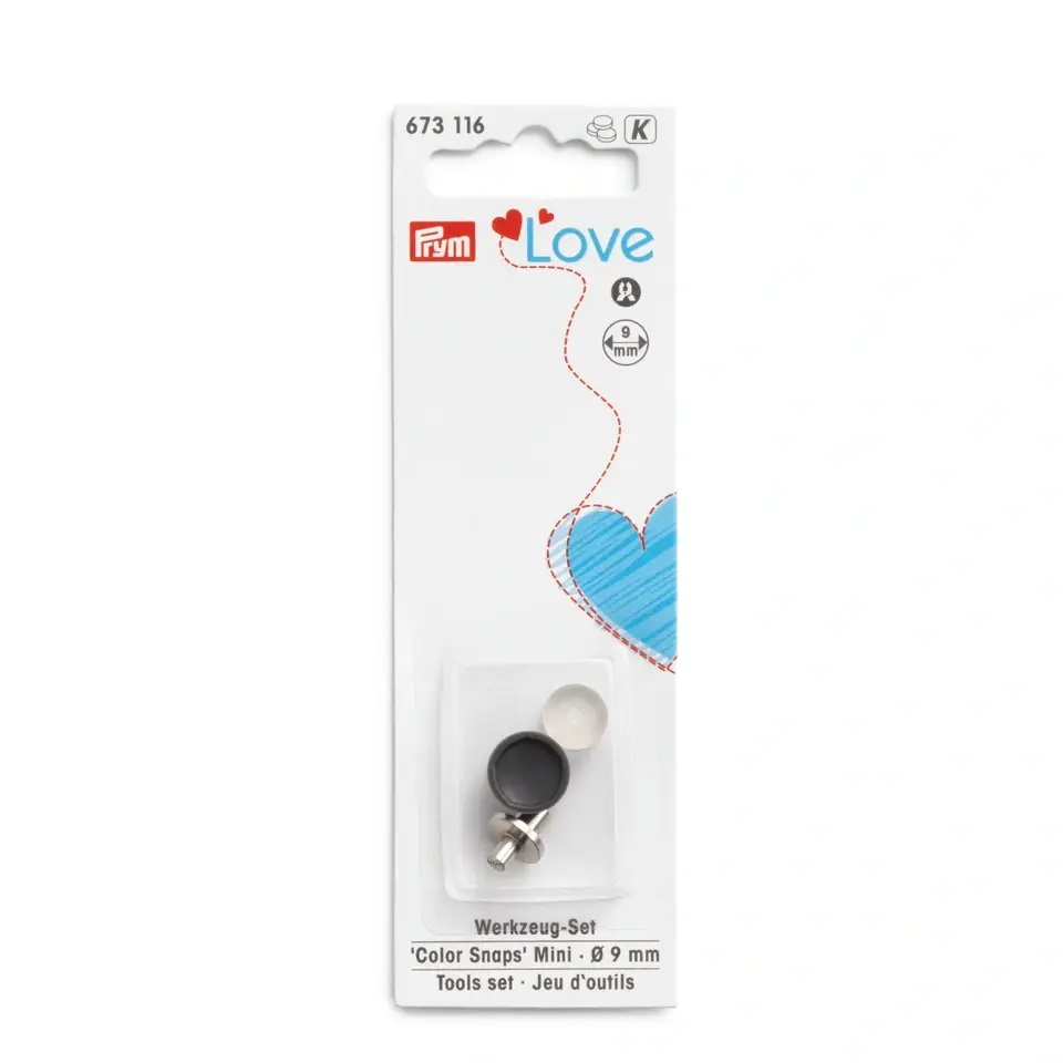 PRYM LOVE 'MINI' COLOUR SNAPS TOOL 673116