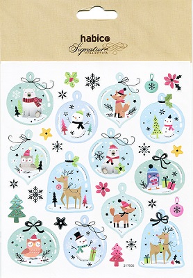 SIGNATURE FOIL STICKERS BAUBLES