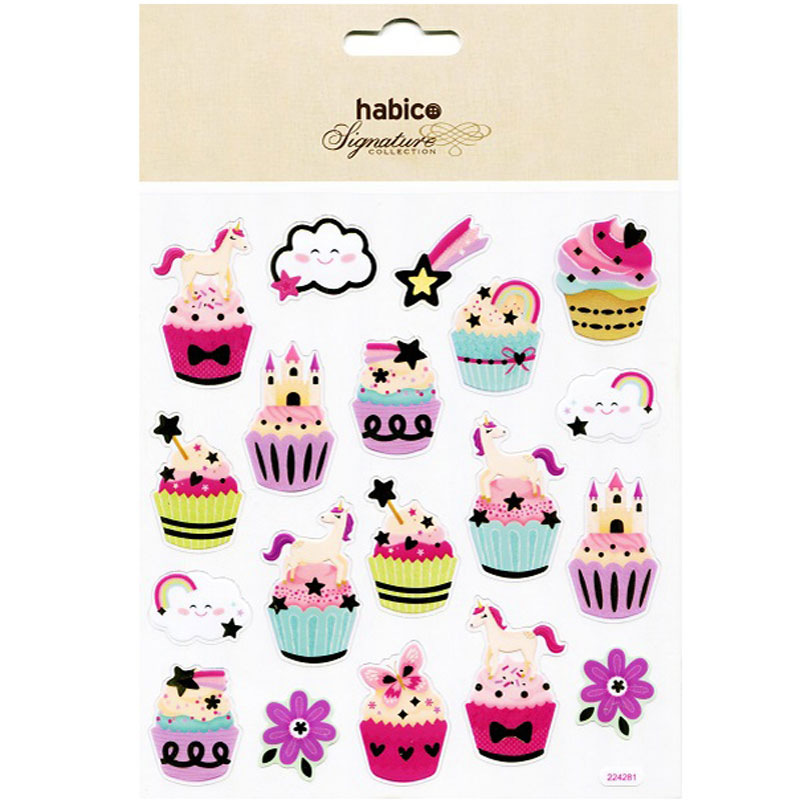 CAKES STICKERS 10PCS 224281