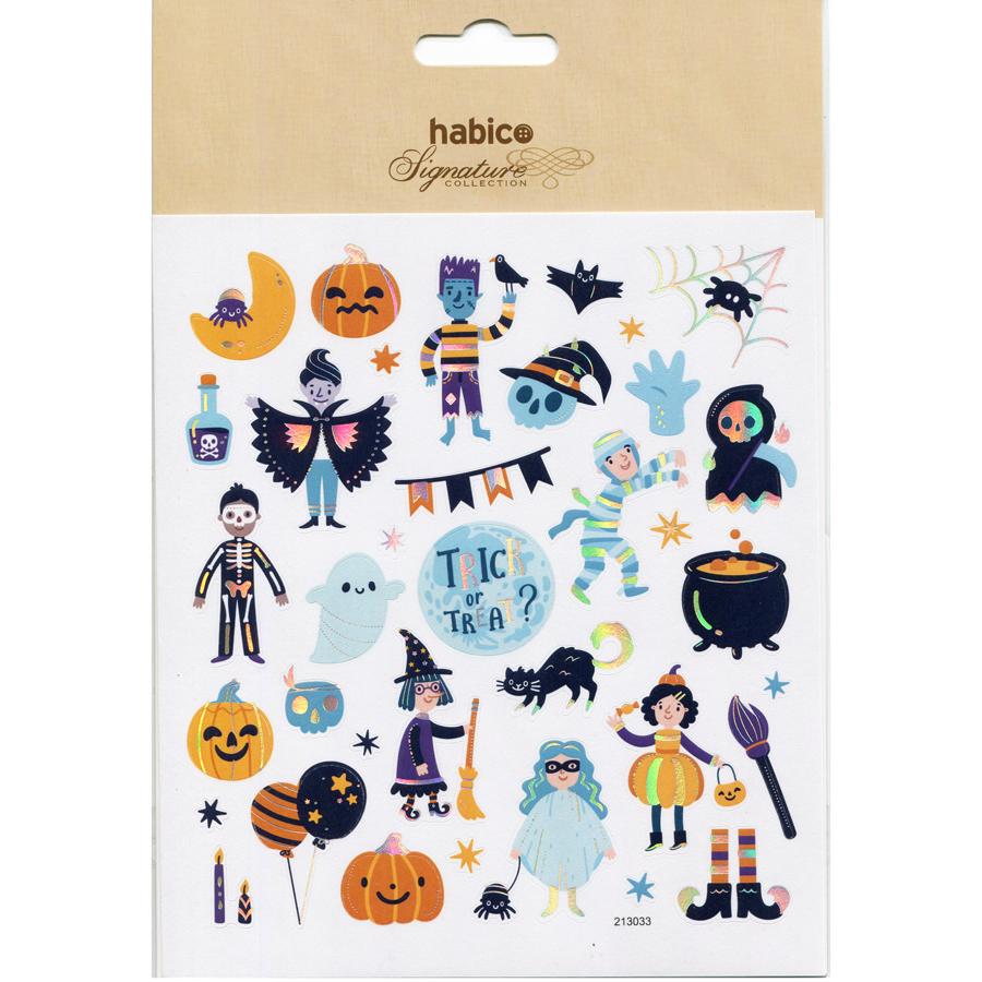 STICKERS ASSTD HALLOWEEN 10PCS 213033