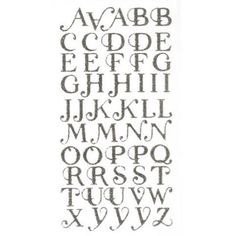 SIGNATURE GLITTER STICKERS LETTERS 901005S