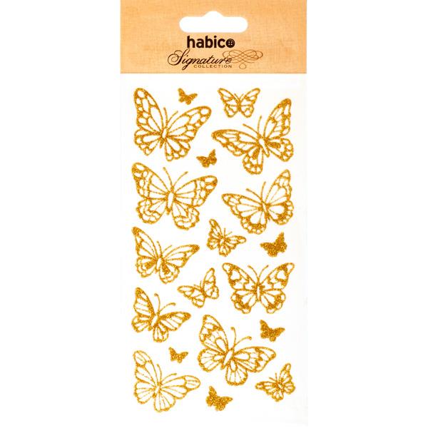 SIGNATURE GLITTER STICKERS BUTTERFLY 901007G