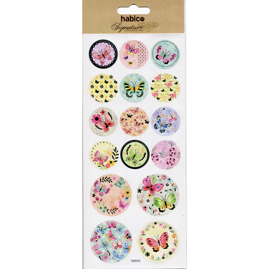 STICKERS SPRING LABELS 10PCS