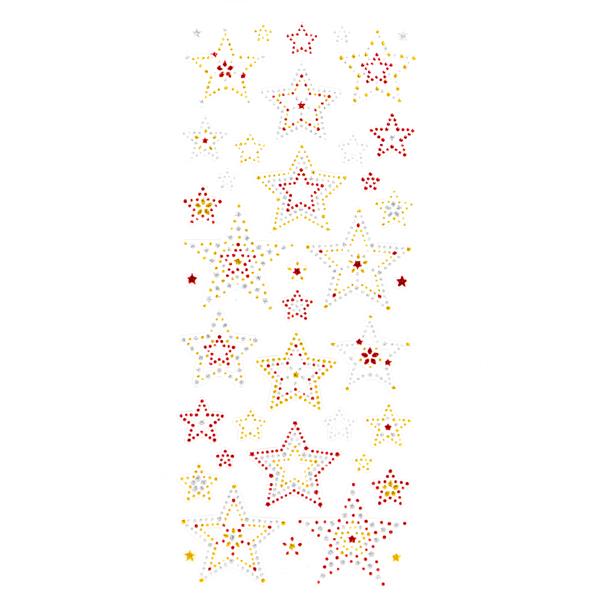 GEM STICKERS STARS 166010