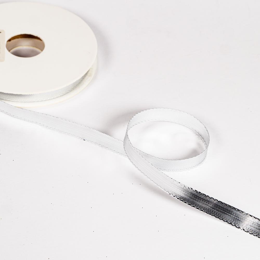 10MM LAHNBAND 25M Silver