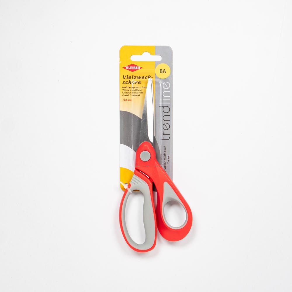 178MM MULTI PURPOSE SCISSORS RED SC92305