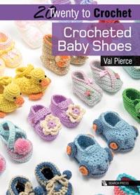 PATTERN BOOK CROCHETED BABY SHOES