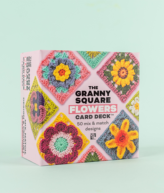 THE GRANNY SQUARES FLOWERS CARD DECK