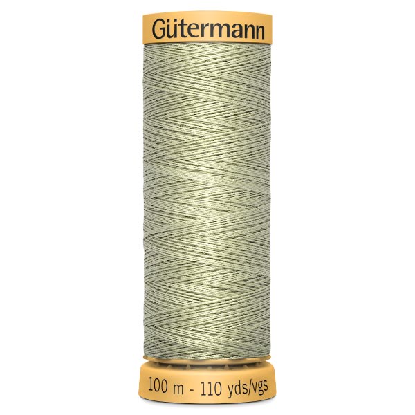Gutermann Cotton Thread, 100m White, 1006