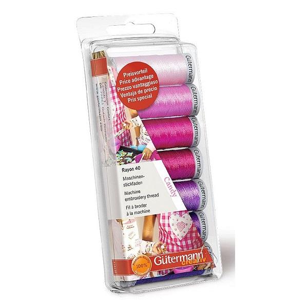 RAYON 40 200M THREAD SET 4