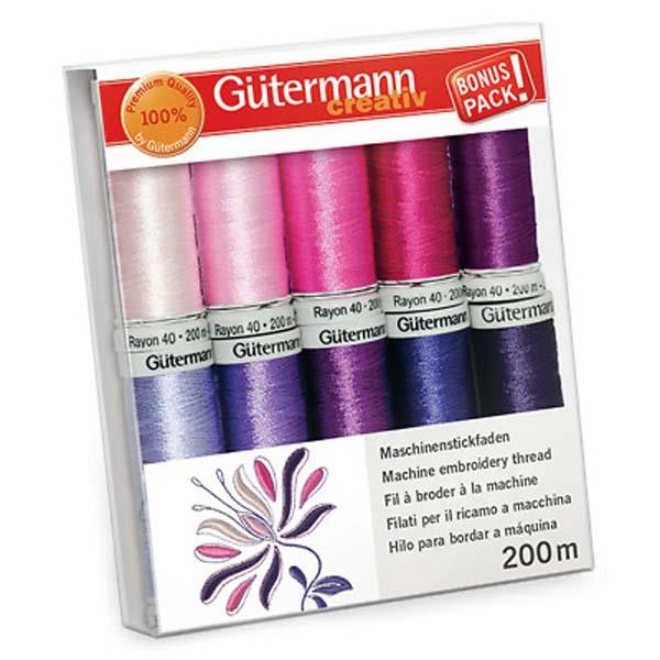 MACHINE EMB THREAD SET RAYON 40 2