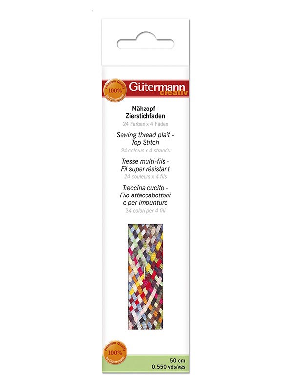 GUTERMANN SEWING PLAITS TOP STITICH 5PK