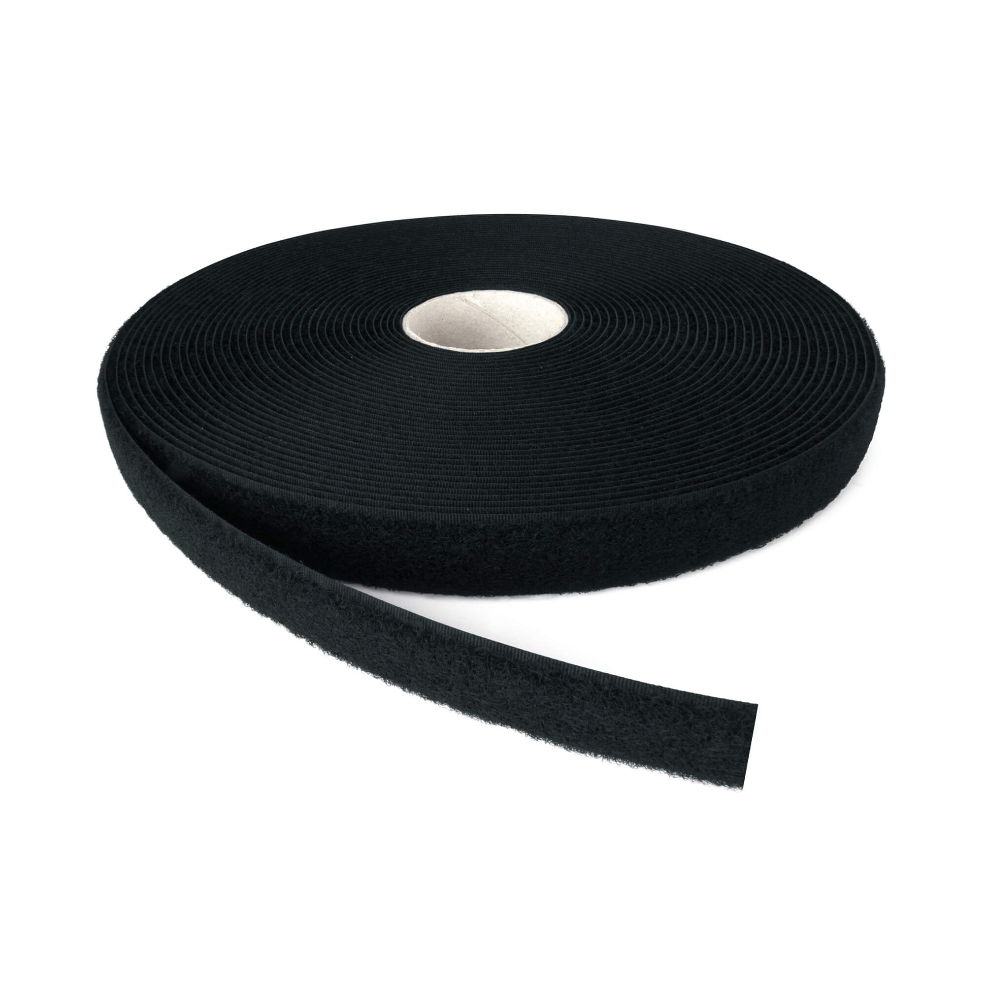 20MM SEW-IN SINGLE SIDE BLACK LOOP 25M