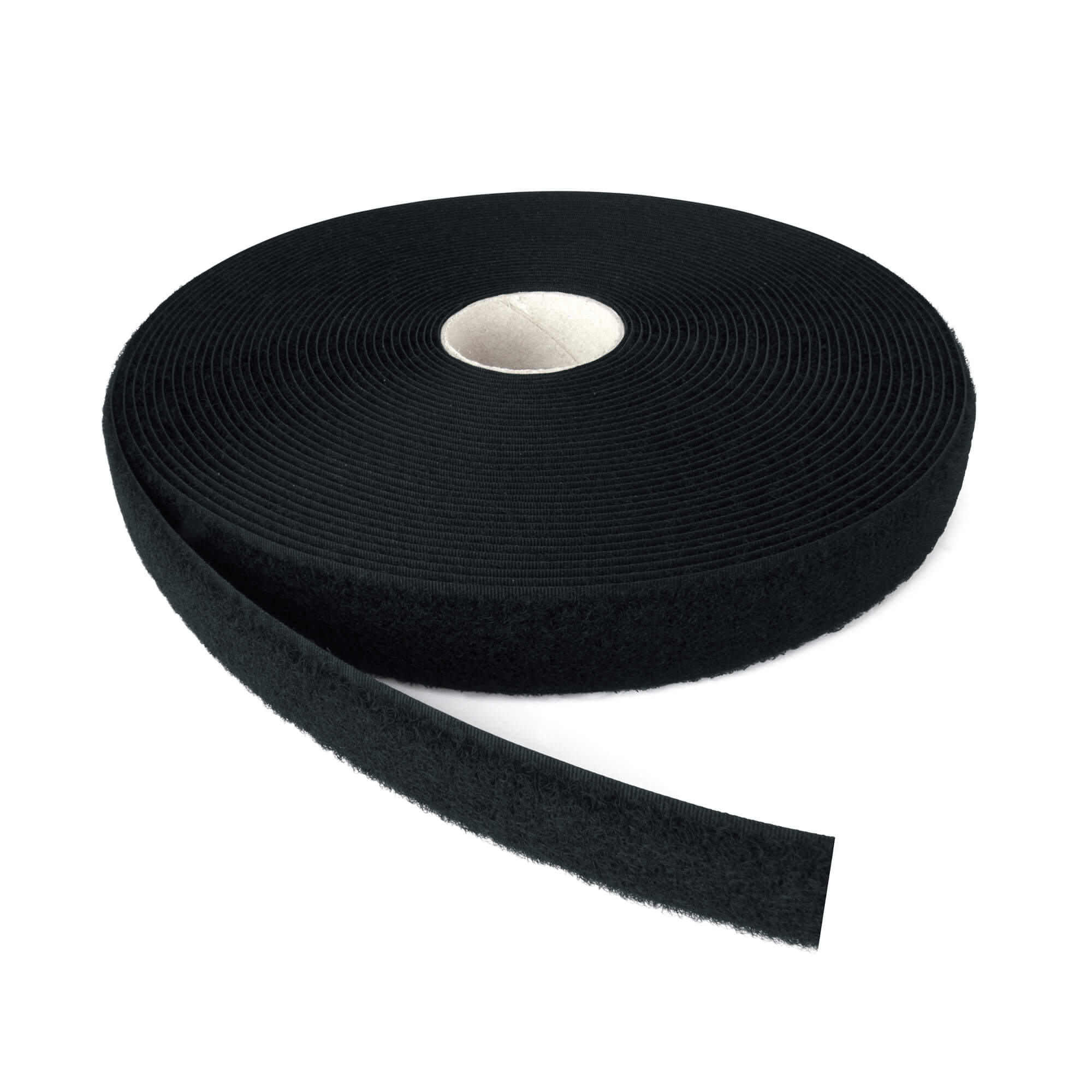 25MM SEW-IN SINGLE SIDE BLACK LOOP 25M