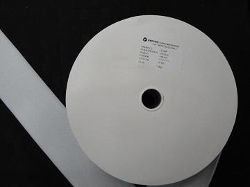 100MM SEW-IN SINGLE SIDE WHITE LOOP 25M