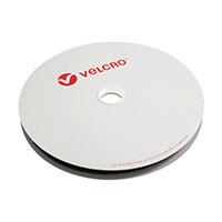 20MM STICK-ON SINGLE SIDE BLACK LOOP 25M