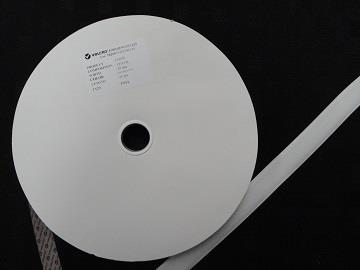 25MM STICK-ON SINGLE SIDE WHITE LOOP 25M