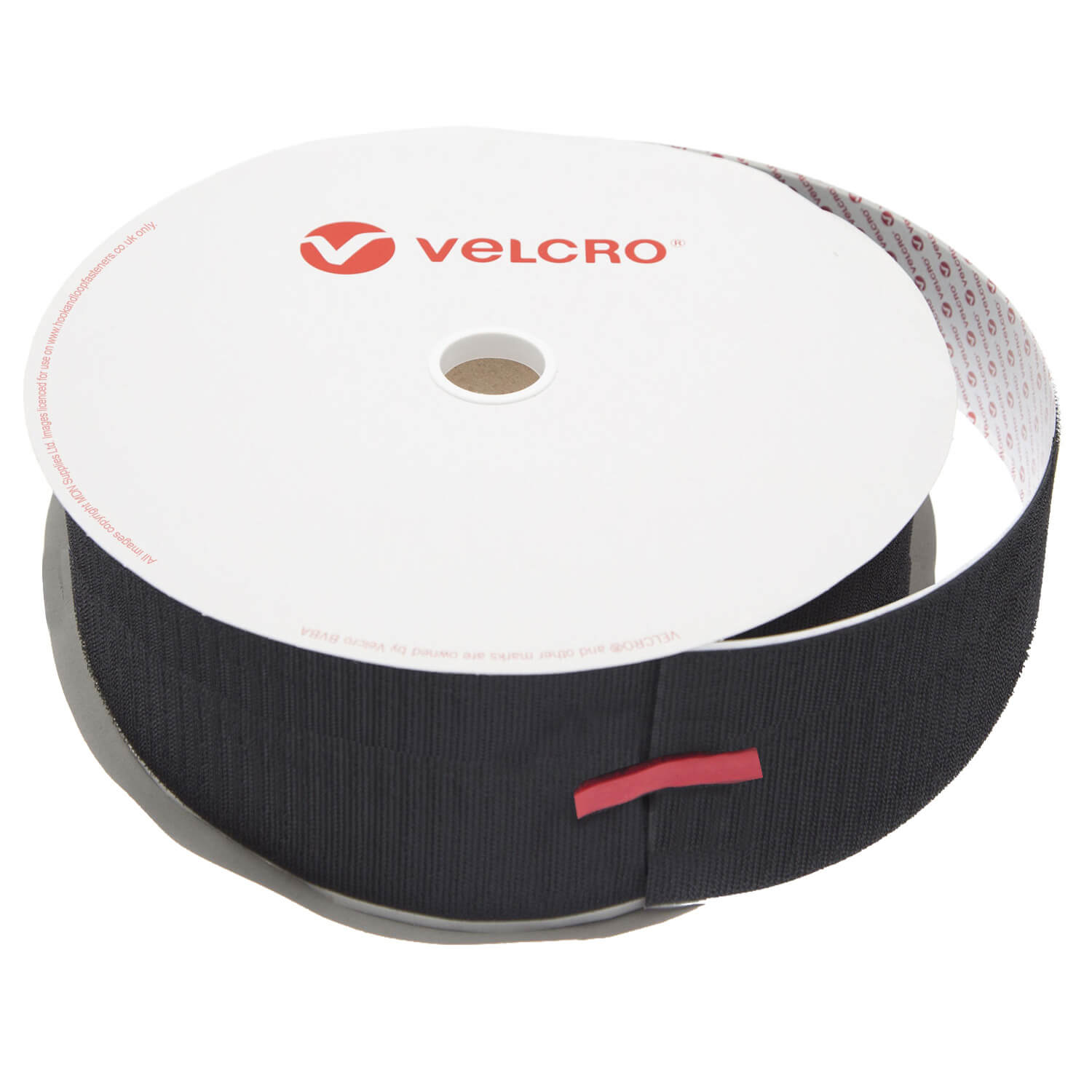 Velcro Multipack Sew on Tape - Pink, Red, Blue, White & Black - 18 x 0.75 in