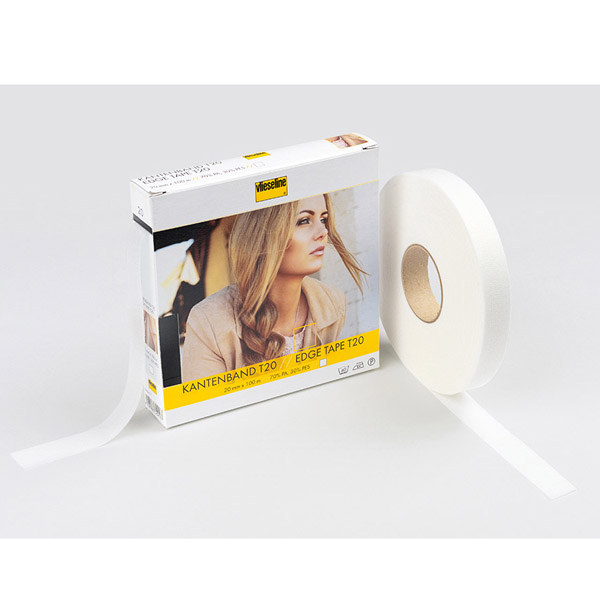 EDGE TAPE 10 L100 WHITE T20 20MM X 100M