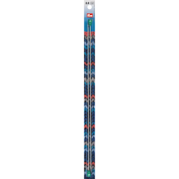 35CM ALUM KNIT PINS 2.00MM 191461