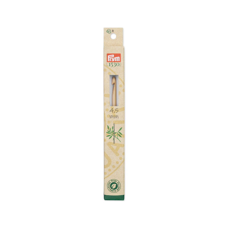 1530 CROCHET HOOKS BAMBOO 15CM 4.5MM 197605