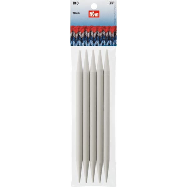 DP &GLOVE PLAST KNIT PINS 20CM 10.00MM GRE 218652